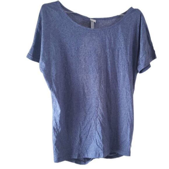 Brand New Bench Wrap Blue Short Sleeve Activewear Top - Picture 1 of 3